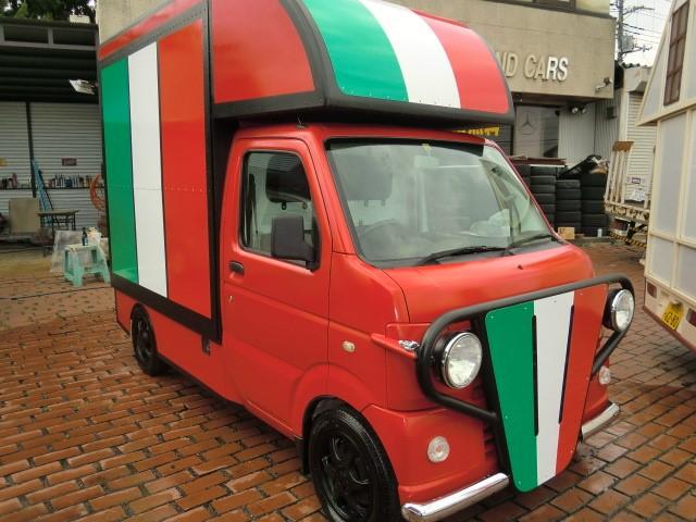 新作移動販売車の“イタ飯”“ピザ屋”さん仕様が完成しました!