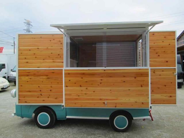 ダイハツハイゼット両側スライドワイドボディ仕様キッチンカー