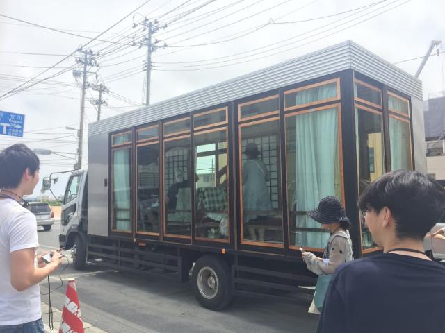 リボーンアートフェスティバル出展車両