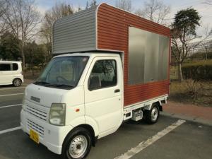 軽トラックに積み降ろしが自由自在の移動販売車